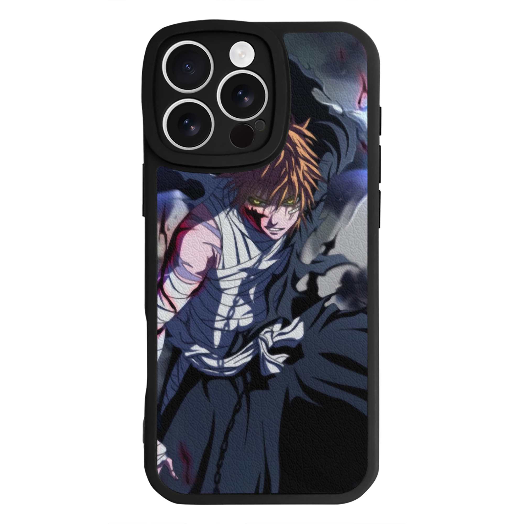 （画像用） ブリーチ BLEACH 【iPhone 16シリーズ対応】シリコンスマホケース（レザー調） 材質：シリコン